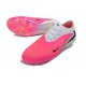 Scarpe da Calcio Nike Phantom 6 Elite Low FG Rosa Bianco Nero