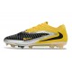 Scarpe da Calcio Nike Phantom 6 Elite Low FG Nero Giallo Argento