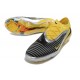 Scarpe da Calcio Nike Phantom 6 Elite Low FG Nero Giallo Argento