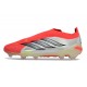 Scarpe adidas Predator Laceless Elite FG Rosso Bianco Nero
