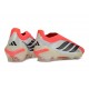 Scarpe adidas Predator Laceless Elite FG Rosso Bianco Nero