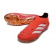 adidas Scarpa da Calcio Predator 26 LL Elite FG Rosso Bianco