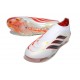 adidas Scarpa da Calcio Predator 26 LL Elite FG Bianco Rosso Nero