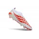 adidas Scarpa da Calcio Predator 26 LL Elite FG Bianco Rosso Nero