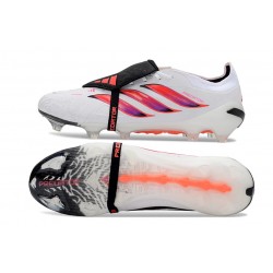 Scarpe da Calcio adidas Predator 26 Elite FT FG Bianco Rosso Nero