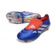 adidas Predator Elite Foldover Tongue FG Blu Rosso Argento