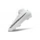 Nike Zoom Mercurial Superfly 10 Elite FG Bianco Nero