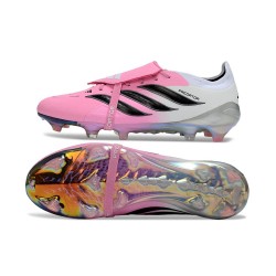 adidas Predator Elite Foldover Tongue FG Rosa Nero Bianco