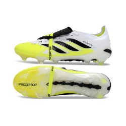 adidas Predator Elite Foldover Tongue FG Bianco Giallo Nero