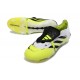 adidas Predator Elite Foldover Tongue FG Bianco Giallo Nero