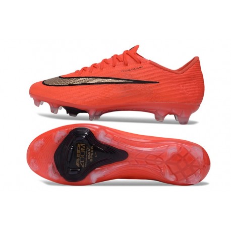 Scarpe da Calcio Nike Mercurial Vapor 17 Elite FG Rosso Oro