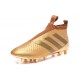 Scarpe da Calcio Nuovo 2016 adidas Ace16+ Purecontrol FG/AG Oro Nero