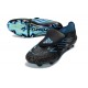 adidas Predator Elite Foldover Tongue FG Nero Core Equipment Verde