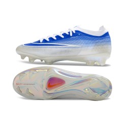 Scarpe da Calcio Nike Mercurial Vapor 17 Elite FG Blu Bianco