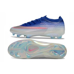 Scarpe da Calcio Nike Mercurial Vapor 17 Elite FG Blu Argento Rosa