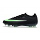 Scarpe da Calcio Nike Mercurial Vapor 17 Elite FG Nero Illusion Verde