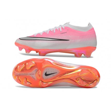Scarpe da Calcio Nike Mercurial Vapor 17 Elite FG Rosa Argento