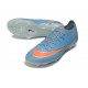 Scarpa Nike Zoom Mercurial Vapor XVII Elite FG Blu Arancione