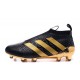 Paul Pogba Scarpe da Calcio Nuovo 2016 adidas Ace16+ Purecontrol FG/AG Nero Oro