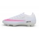 Nike Air Zoom Mercurial Vapor 17 Elite FG CR7 Bianco Rosa