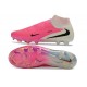 Scarpe Nike Phantom 6 Elite High Cut FG Rosa Bianco