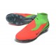 Scarpe Nike Phantom 6 Elite High Cut FG Hot Punch Nero Verde Strike