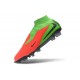 Scarpe Nike Phantom 6 Elite High Cut FG Hot Punch Nero Verde Strike