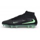 Scarpe Nike Phantom 6 Elite High Cut FG Nero Verde trasparente