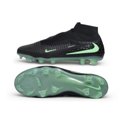 Scarpe Nike Phantom 6 Elite High Cut FG Nero Verde trasparente