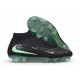 Scarpe Nike Phantom 6 Elite High Cut FG Nero Verde trasparente