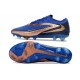 Scarpe Nike Phantom 6 Elite Low FG Blu Marino Bronzo Metallizzato