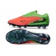 Scarpe da Calcio Nike Phantom 6 Elite Low FG Hot Punch Nero Verde Strike