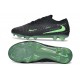 Scarpe da Calcio Nike Phantom 6 Elite Low FG Nero Illusion Verde