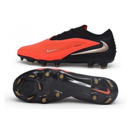 Scarpe da Calcio Nike Phantom 6 Elite Low FG BRT Cremisi Sfumato Nero