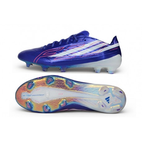 Scarpe da calcio Adidas F50 Hyperfast Evo FG Viola Bianco