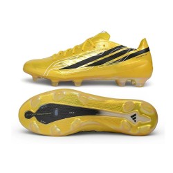 Crampons de Foot adidas F50 Hyperfast EVO FG Oro Nero