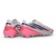 Scarpe da calcio Adidas F50 Hyperfast Evo FG Blanc Rose Noir