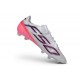Scarpe da calcio Adidas F50 Hyperfast Evo FG Blanc Rose Noir