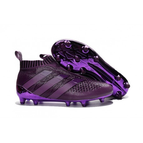 Scarpini da Calcetto Champions League 2016 adidas Ace16+ Purecontrol FG/AG Viola Scuro