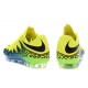 Neymar Nuovo 2016 Calcio Scarpe Nike Hypervenom Phinish FG Volt Nero Blu