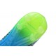Neymar Nuovo 2016 Calcio Scarpe Nike Hypervenom Phinish FG Volt Nero Blu