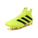 Scarpini da Calcetto Champions League 2016 adidas Ace16+ Purecontrol FG/AG Volt Nero