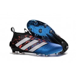 Scarpini da Calcetto Champions League 2016 adidas Ace16+ Purecontrol FG Blu Bianco Rosso