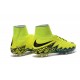 Nike 2016 Scarpe da Calcio Hypervenom Phantom II FG Giallo Nero