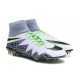 Nike 2016 Scarpe da Calcio Hypervenom Phantom II FG Bianco Nero Verde