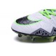 Nike 2016 Scarpe da Calcio Hypervenom Phantom II FG Bianco Nero Verde