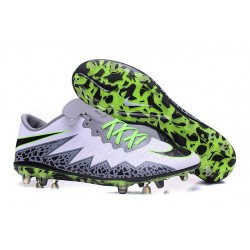 Neymar Nuovo 2016 Calcio Scarpe Nike Hypervenom Phinish FG Bianco Verde Nero