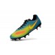 Scarpe da Calcetto Nuovo 2016 Nike Magista Opus II FG ACC Blu Giallo Arancio