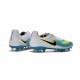 Scarpe da Calcetto Nuovo 2016 Nike Magista Opus II FG ACC Bianco Blu Nero