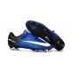 Scarpe Calcio Nuove Nike Mercurial Vapor XI FG ACC Blu Nero Bianco